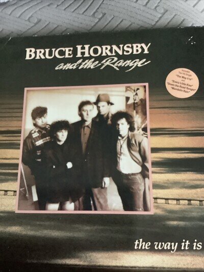 Bruce Hornsby And The Range – The Way It Is Vinyl LP Germany 1986 RCA – PL89901