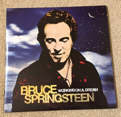 BRUCE SPRINGSTEEN: Working on a Dream 2LP; 2009 US Release: MINT Perfect