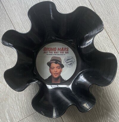 Bruno Mars Just the Way You Are Vinyl LP Record Bowl