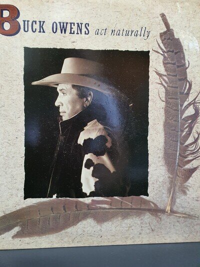 Buck Owens - Act Naturally - 12" Vinyl LP With Inner Played