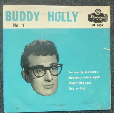 BUDDY HOLLY No 1 EP BRUNSWICK OE 9456 FROM 1959