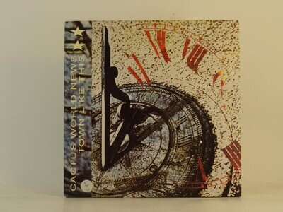 CACTUS WORLD NEWS TOWN LIKE THIS (59) 2 Track 7" Single including Picture Sleeve