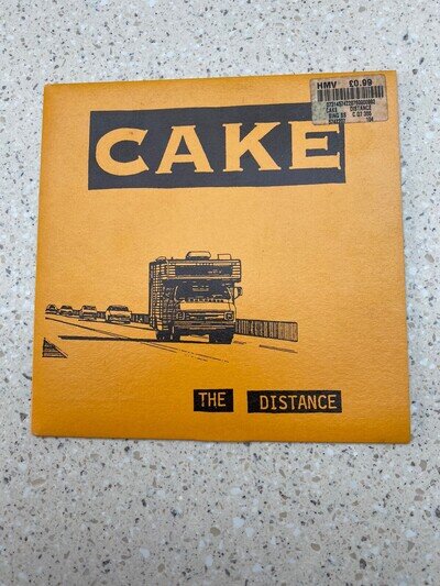 CAKE THE DISTANCE 7" SINGLE CAPRICORN 574 220-7 EX/VG Free P&P