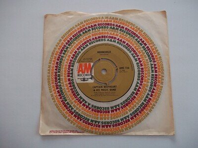 Captain Beefheart & His Magic Band - Moonchild - Org UK 45 in P/S - Psych/Blues