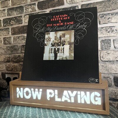Captain Beefheart and the Magic Band Lick My Decals Off Baby Vinyl LP NM