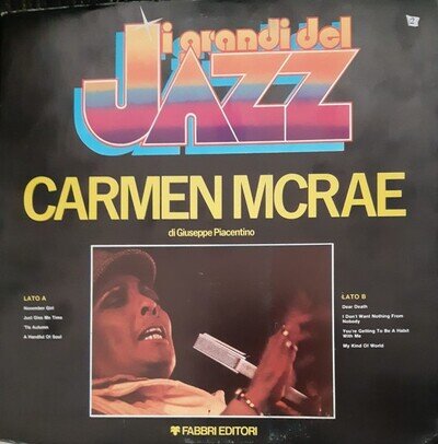 Carmen McRae - Carmen McRae (LP, Album, RE) (Near Mint (NM or M-)) - 2791605118