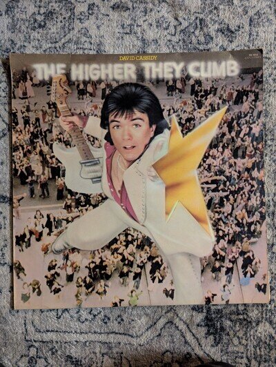 David Cassidy-The Higher They Climb The Harder They Fall 1975 Vinyl