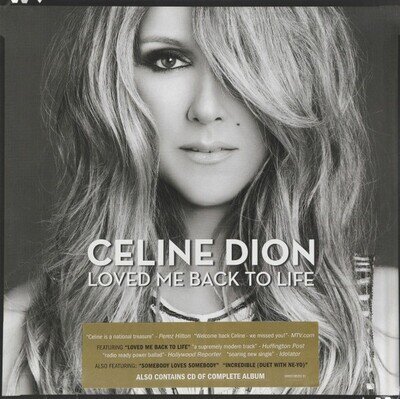 Celine Dion* - Loved Me Back To Life - LP, Album + CD, Album, Car