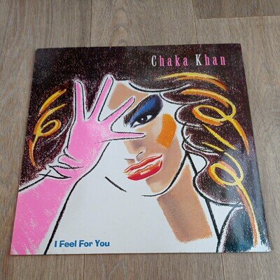 CHAKA KHAN i feel for you LP 925 162-1, vinyl, album, with inner, 1984