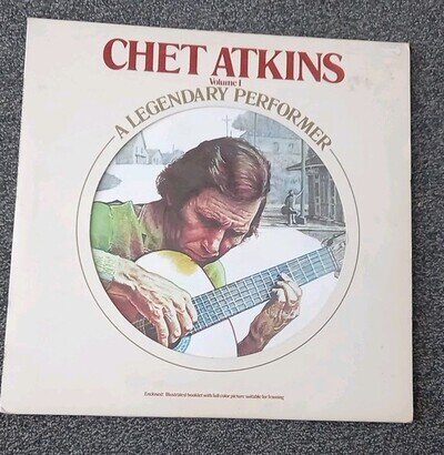 Chet Atkins A Legendary Performer Volume 1 Vinyl LP Album Record