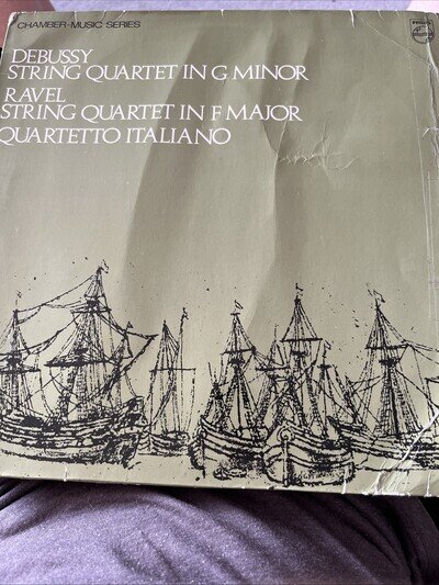 Quartetto Italiano Debussy Ravel Vinyl