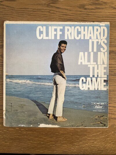 Cliff Richard It’s All In The Game Very Rare Canadian 1964 LP
