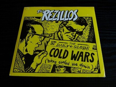 THE REZILLOS COLD WARS 1979 U.K. 7" SINGLE SLEEVE