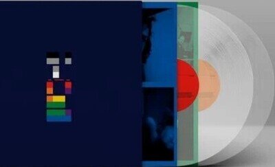 Coldplay X&Y LP Album Vinyl Record limited clear 2025 reissue 140gram Eco Record