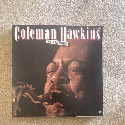 Coleman Hawkins The Real Thing Prestige 1978 LP 12" Black Vinyl PR 24083