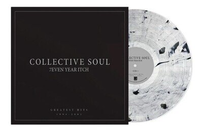 Collective Soul 7even Year Itch Greatest Hits LP Clear Marble LP MINT Opened
