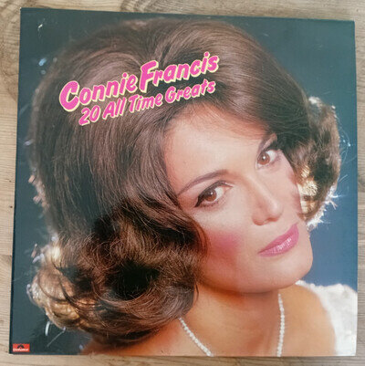 Connie Francis 20 All Time Greats Vinyl LP Album