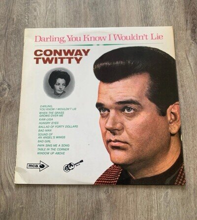 Darling, You Know I Wouldn't Lie Vinyl Records Conway Twitty