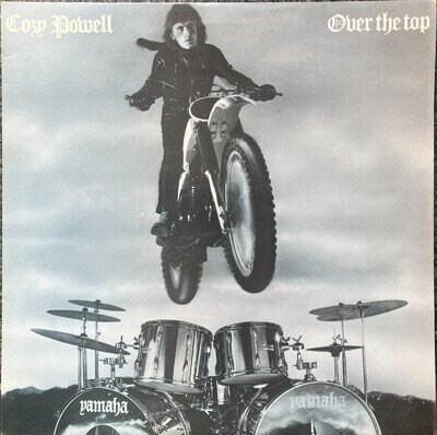 Cozy Powell Over The Top 1979 UK Ariola Vinyl Lp ARL 5038 Ex / Ex