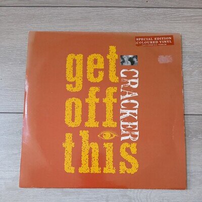 Cracker - Get Off This - Ltd Edition Orange Vinyl 10" Single - 4 track ep