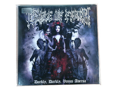 Cradle Of Filth Darkly Darkly Venus Aversa Red/Blue Vinyl 2010 Peaceville
