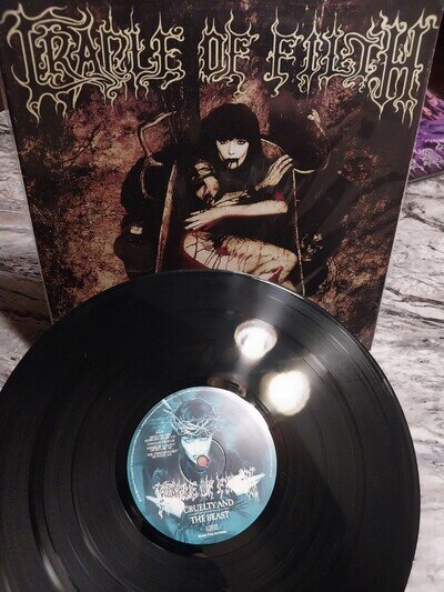 Cradle of Filth Cruelty and The Beast Vinyl