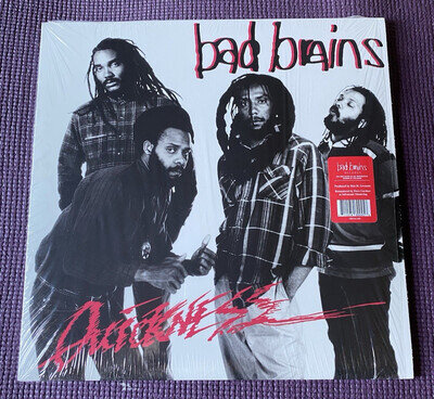 Bad Brains – Quickness New Vinyl Near Mint Hardcore Punk Reggae Funk Cro-Mags