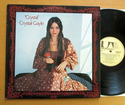 Crystal Gayle "Crystal" 1976 United Artists Vinyl UA-LA614-G