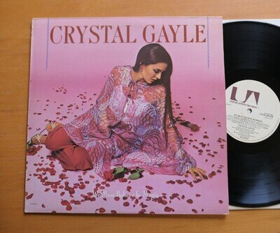 Crystal Gayle We Must Believe In Magic 1977 NM Vinyl + inner UAG 30108