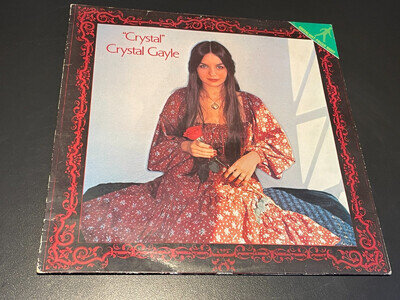 Crystal Gayle - "Crystal" - Vinyl Record LP Album - 1976 Liberty Records GO 2009
