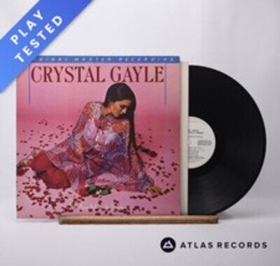 Crystal Gayle We Must Believe In Magic Insert LP Album Vinyl Record - VG+/VG+