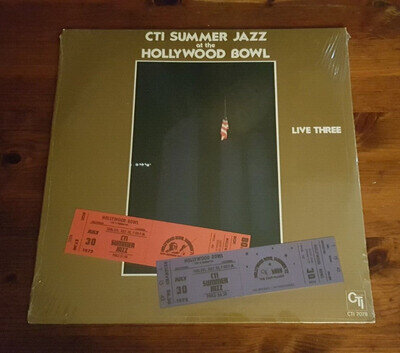 CTI All Stars LP SEALED CTI Summer Jazz At The Hollywood Bowl GATEFOLD 7076