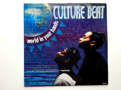 CULTURE BEAT "WORLD IN YOUR HANDS" 12" SINGLE 1994 N/MINT