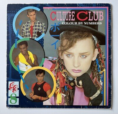 Culture Club - Colour By Numbers Vinyl LP Record 1983 - VG/G+
