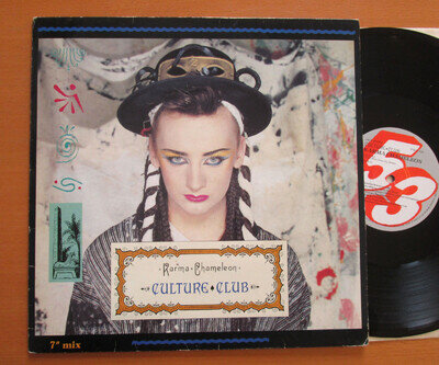 Culture Club Karma Chameleon 12" Single 1983 Virgin Records VS 612-12 Vinyl