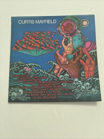 Curtis Mayfield Sweet Exorcist Vinyl Record LP