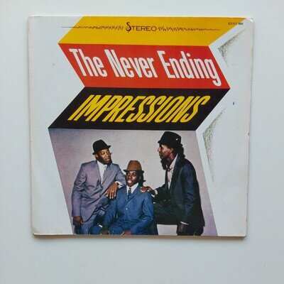 The Never Ending Impressions , Vinyl Album Vg+ Condition Curtis Mayfield