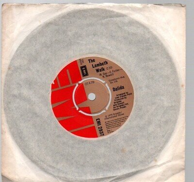 DALIDA - THE LAMBETH WALK (1979 7" vinyl single)