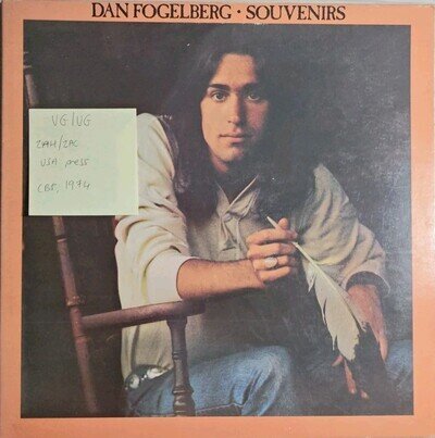 Dan Fogelberg Souvenirs Vinyl Record VG/VG PE 33137 1974