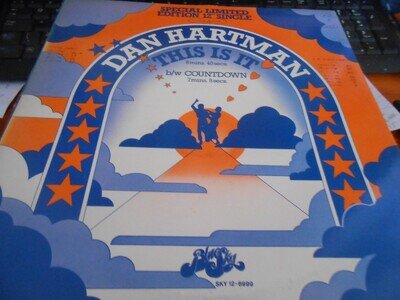 Dan Hartman - "This Is It / Countdown" - BLUE SKY 12" Single