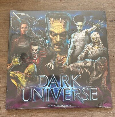 UNIVERSAL MONSTERS EPIC DARK UNIVERSE DANNY ELFMAN VINYL RECORD SOUNDTRACK LP