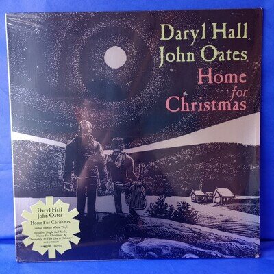 Daryl Hall & John Oates - Home for Christmas - White Vinyl LP - New Sealed