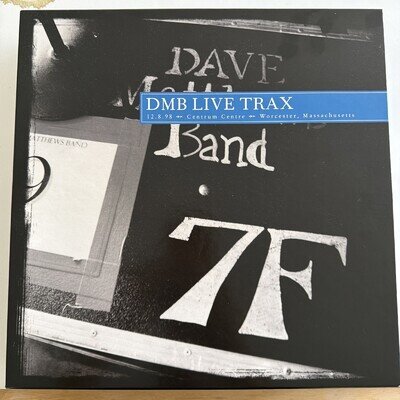 DAVE MATTHEWS BAND Dmb Live Trax 12.8.98 Centrum Center Worcester Mint 4LP Set