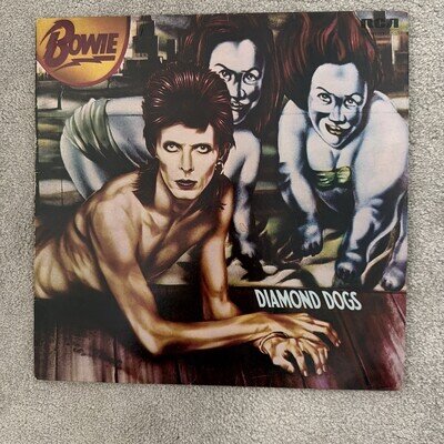 David Bowie diamond dogs vinyl ints 5058 a-1