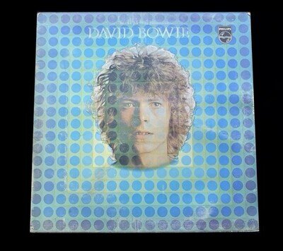 David Bowie s/t 1969 Philips UK 1st Press Vinyl Lp *MEGA RARE* ~ Space Oddity