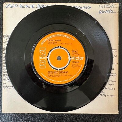 David Bowie, Boys Keep Swinging, original 1979 vinyl 7"