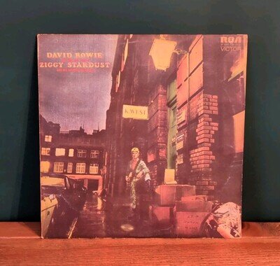 David Bowie Ziggy Stardust LP 1972 RCA SF 8287 1E/2E UK 1st Press Vinyl EX
