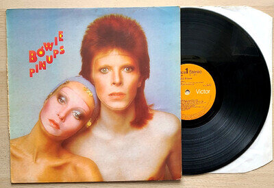 David Bowie - Pin Ups Vinyl LP. France. 1973. RCA Victor. VG/F
