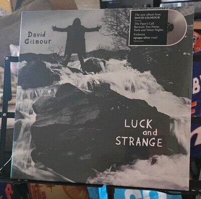 David Gilmour Luck and Strange Silver Vinyl LP New Sealed