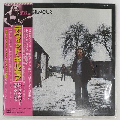 DAVID GILMOUR S/T CBS 25AP1077 1LP